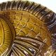 2 vintage fish dishes in slip from Sarreguemines