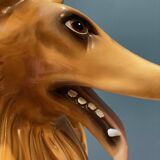 statue chien vintage