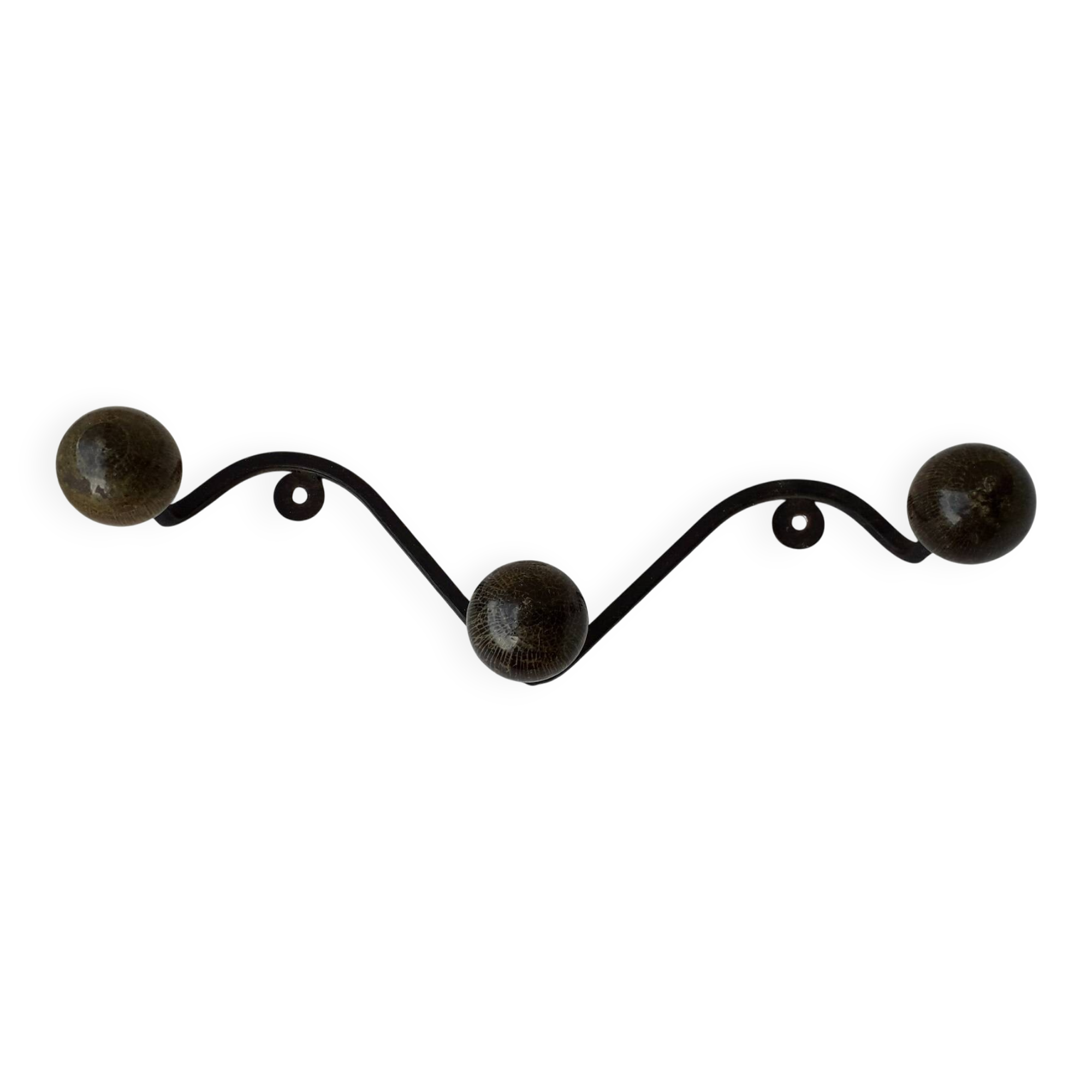 Coat rack with 3 hooks