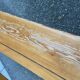 Vintage 1980s nursery school chest bench in french pine bench