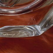 Paire de coupes/ Bougeoirs cristal de Daum