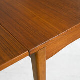 Scandinavian extending teak table