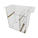 Vintage plexiglass desk, 1970