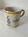 Antique Quimper Henriot jug-cup peasant style circa 1900.