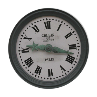 Clock dial for building facade