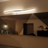 Mirror Ligne Roset 180 cm + wall light – Contemporary design