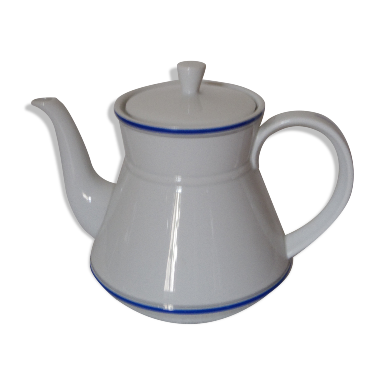 The ceramic white blue ed