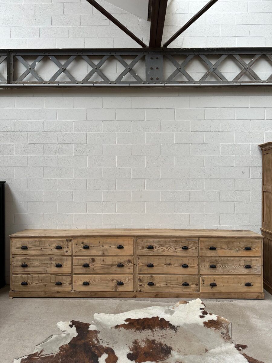 Workshop furniture from the early 20th century.