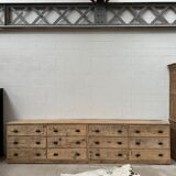 Workshop furniture from the early 20th century.