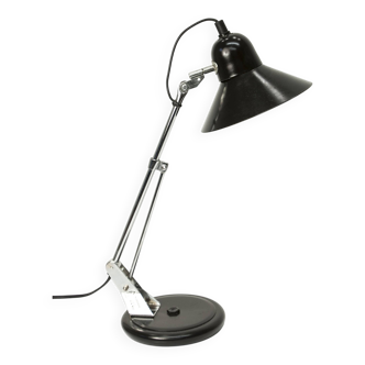 Aluminor 1960 black and chrome lamp Made in France
