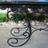 Old wrought iron console