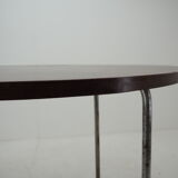 1940s Bauhaus Chrome Dining Table by Robert Slezak