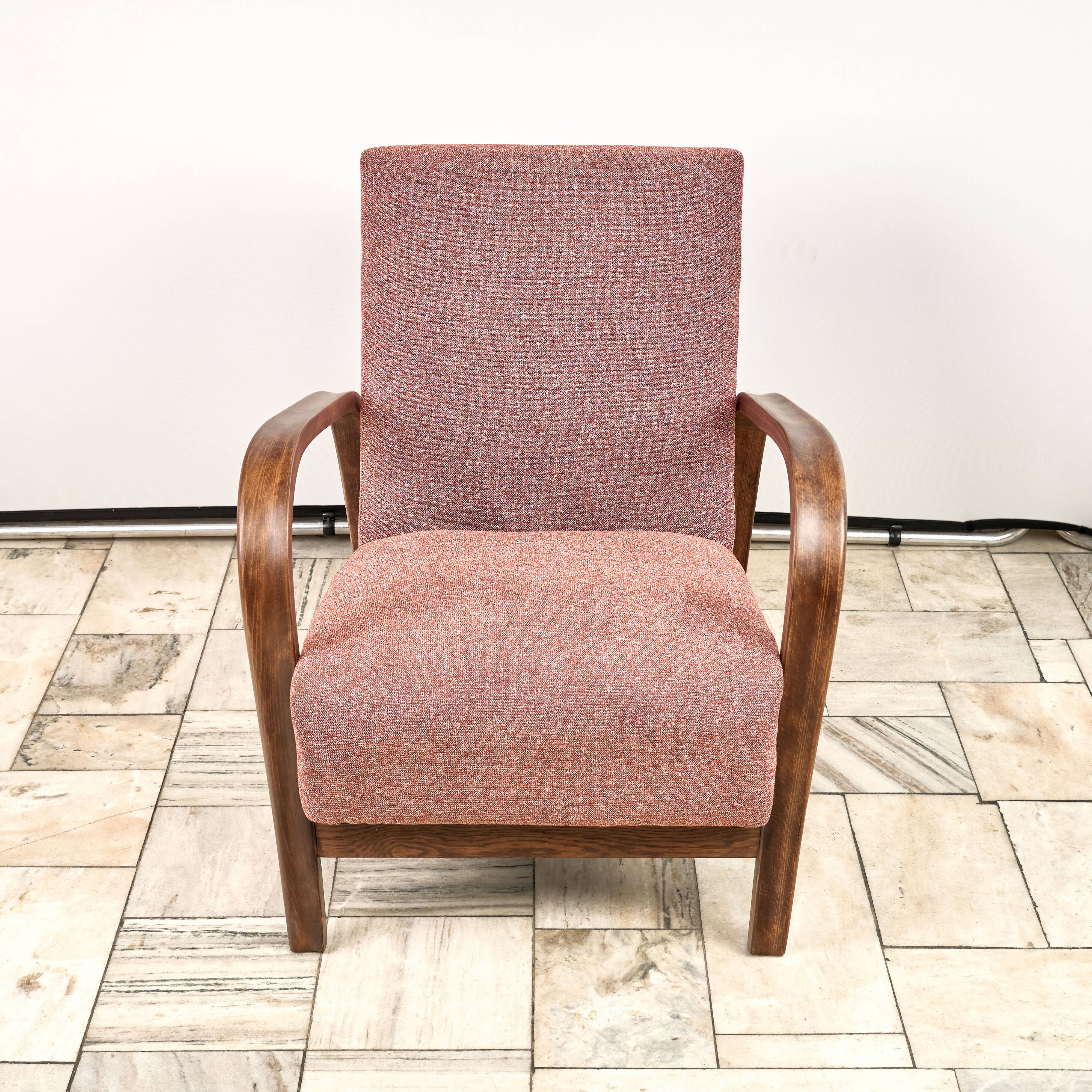 Armchair by K. Kozelka & A. Kropacek, Interier Praha, 1950s, Czechoslovakia