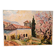 Oil painting on canvas Chapel Antonaves Hautes Alpes signed Bertrand
