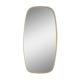 Rear view mirror and free form from the 50s - 60s on chrome frame
