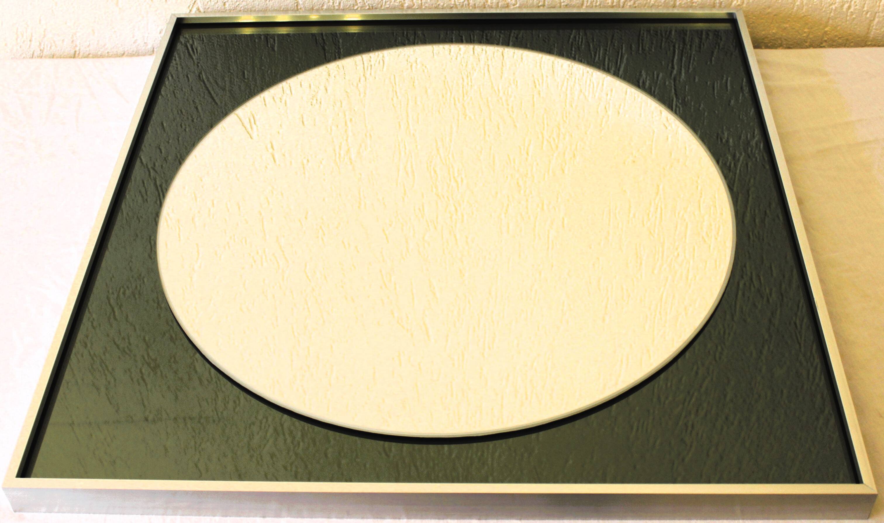 Knitter Duro Two-Tone Glass Mirror 70s