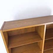 Large vintage teak bookshelf by Hundevad & Co., 1960s