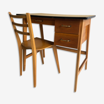 Vintage desk and chair