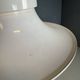 White 'Campana' hanging lamp by Joe Colombo for Stilnovo, Italy 1970s