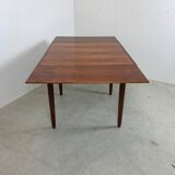 Square dining table in palisander by Lübke, 1960