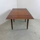 Square dining table in palisander by Lübke, 1960