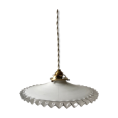 Suspension in serrated opaline 50s