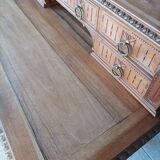 Louis XVI style walnut desk