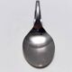 Postmodern Set of Twelve Steel Serving Spoon by Pinti, Italy, 1980s