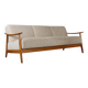 Canapé vintage lit d'appoint 3 places années 60 70