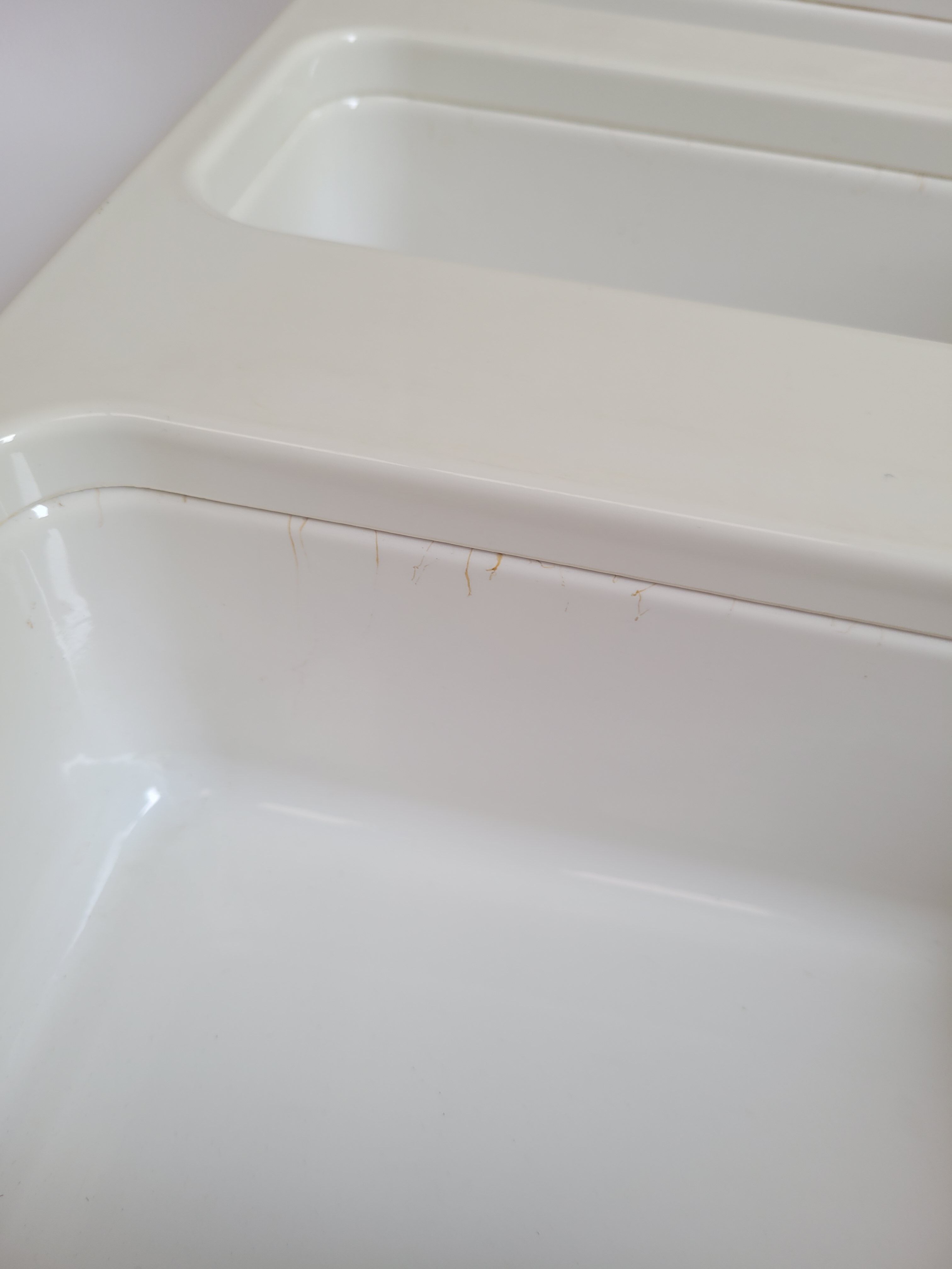 Prisunic plastic wall shelves