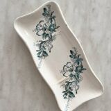 Empty pocket soap dish "Floréal" iron earthenware from Lyon