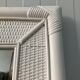 Vintage Rattan, Bamboo Mirror Off-White, 70/80s