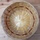 Small clear two-tone basket