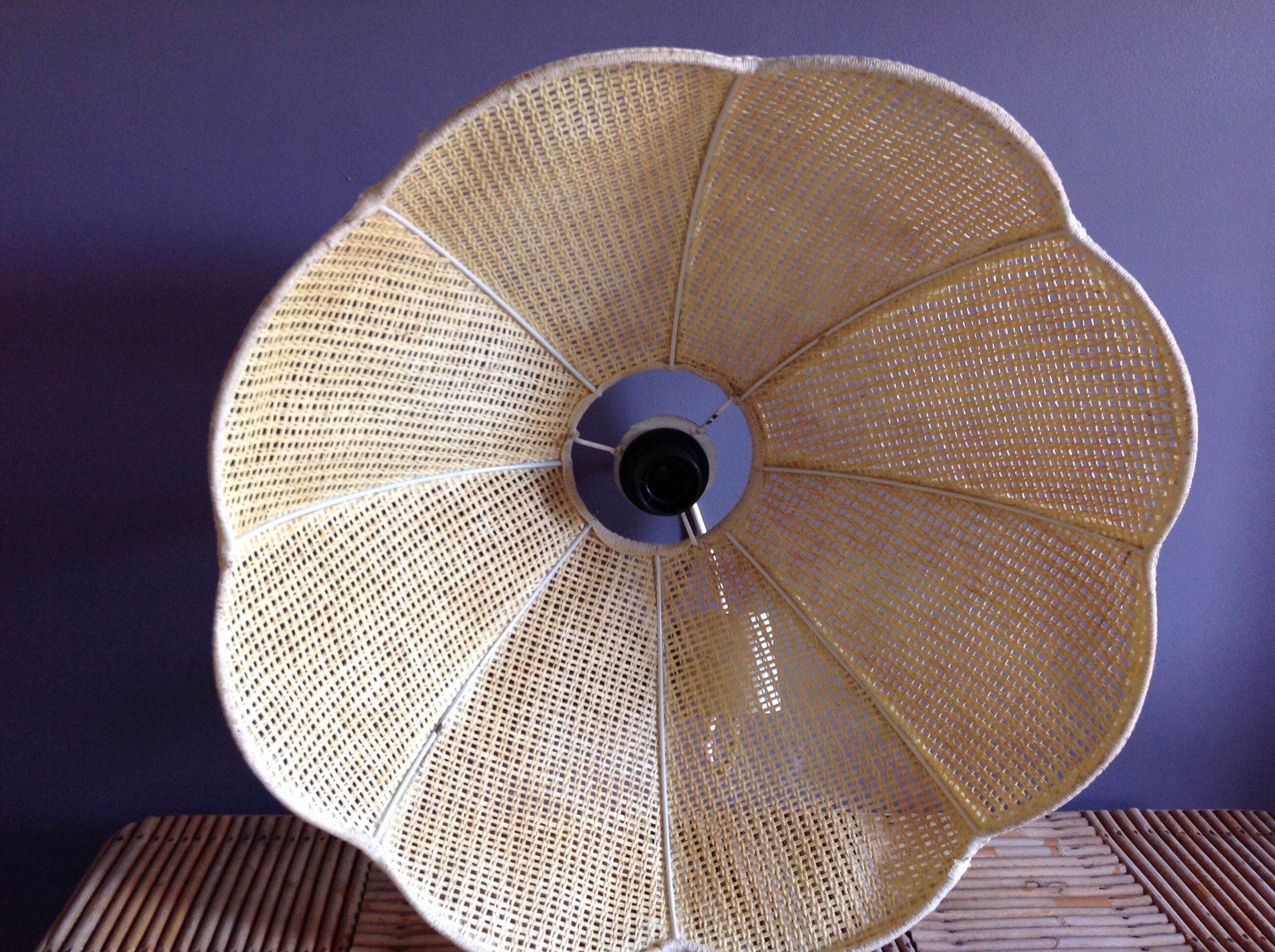 Suspension fleur vintage