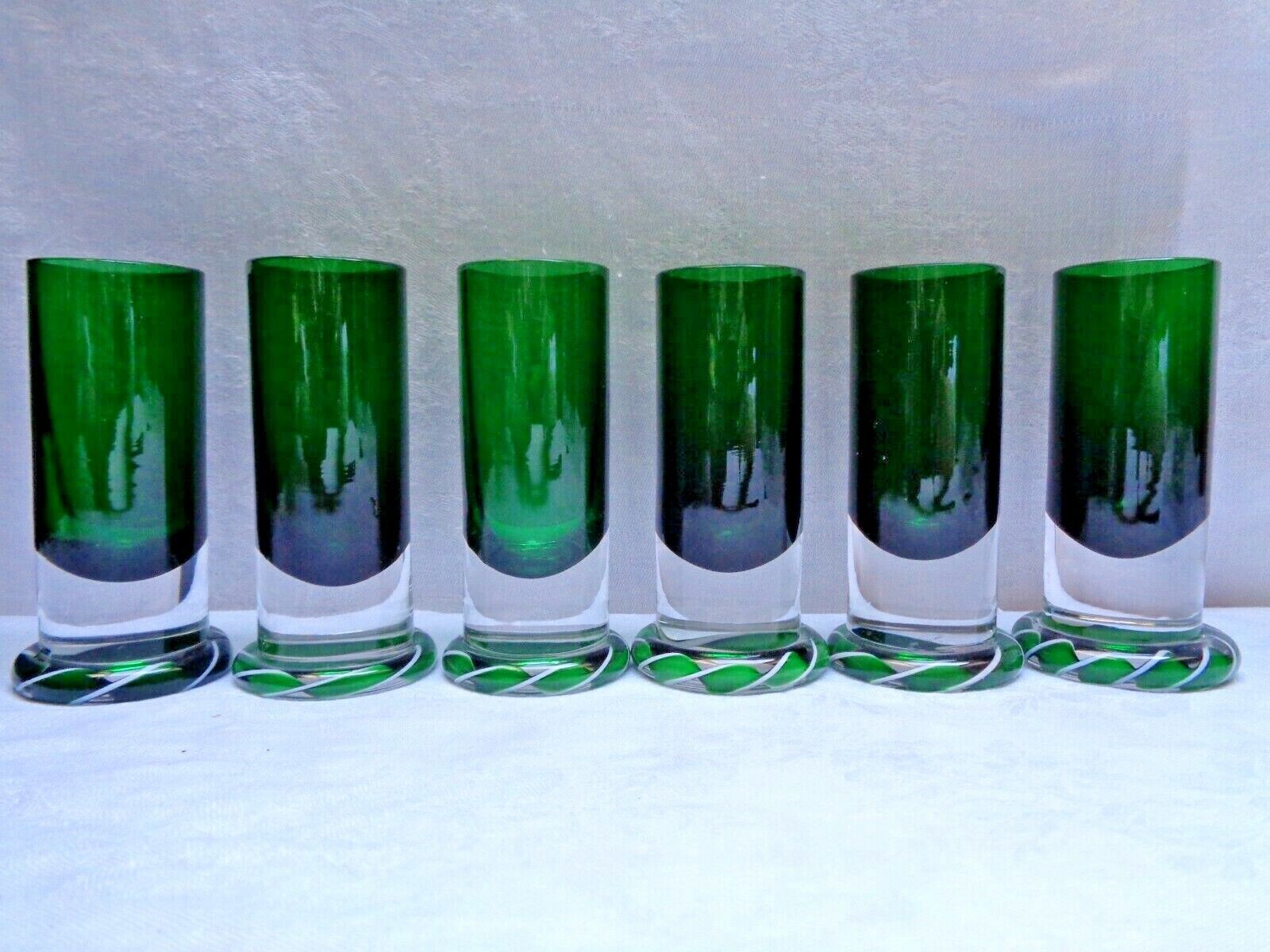 Saint louis cordillere 6 shot shot sake digestive glasses
