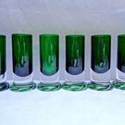 Saint louis cordillere 6 shot shot sake digestive glasses