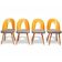 Dining chairs by Antonín Šuman, Tatra Nábytok, Czechoslovakia 1960s.