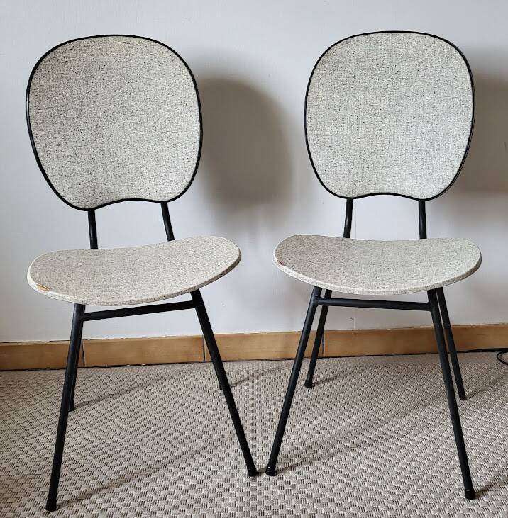 Set of 4 vintage chairs from the 50s/60s