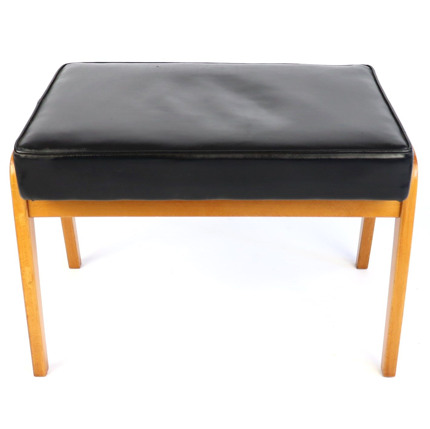 Teak stool and Skaï 60s