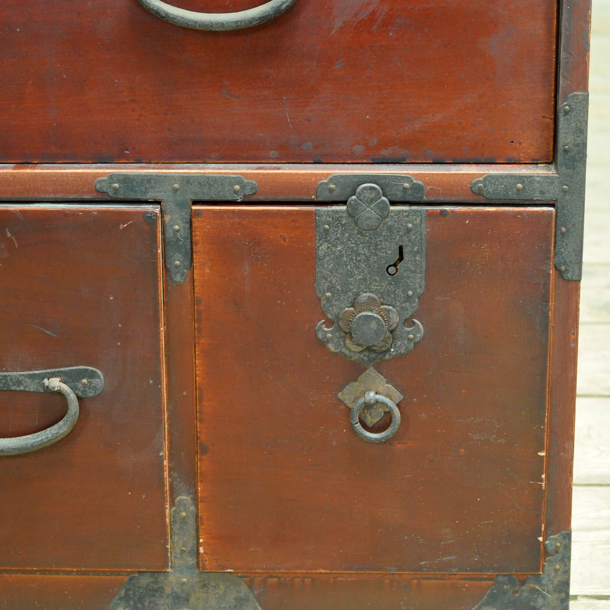 Commode Tansu japonaise, vers 1870