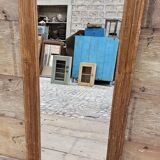 Burmese teak mirror