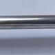 three art deco bronze handles silver tone cover