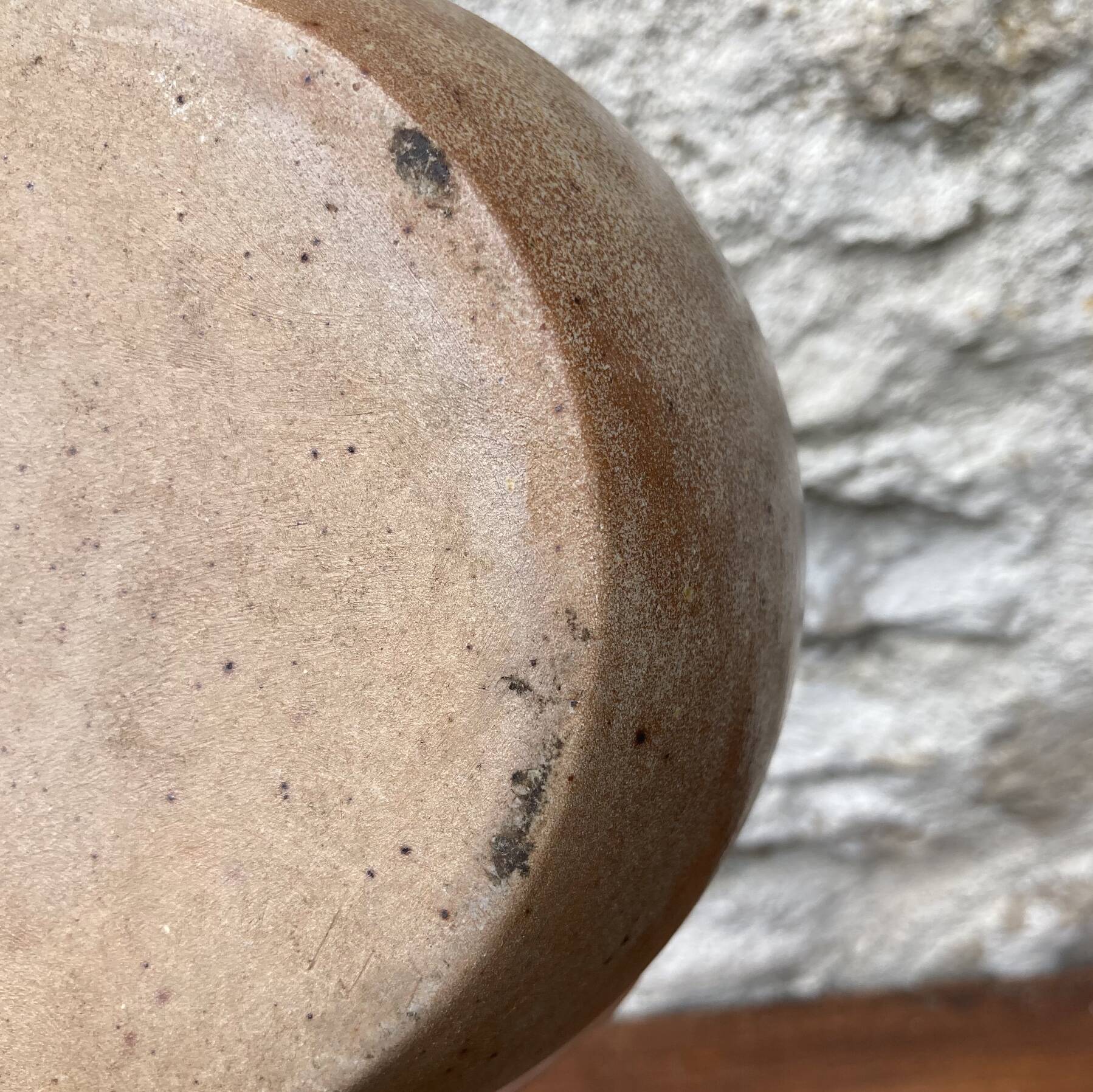 Vintage stoneware flower pick