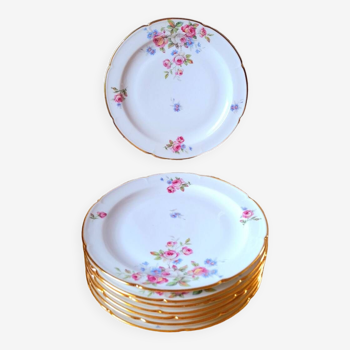 CB France porcelain plates
