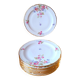 CB France porcelain plates