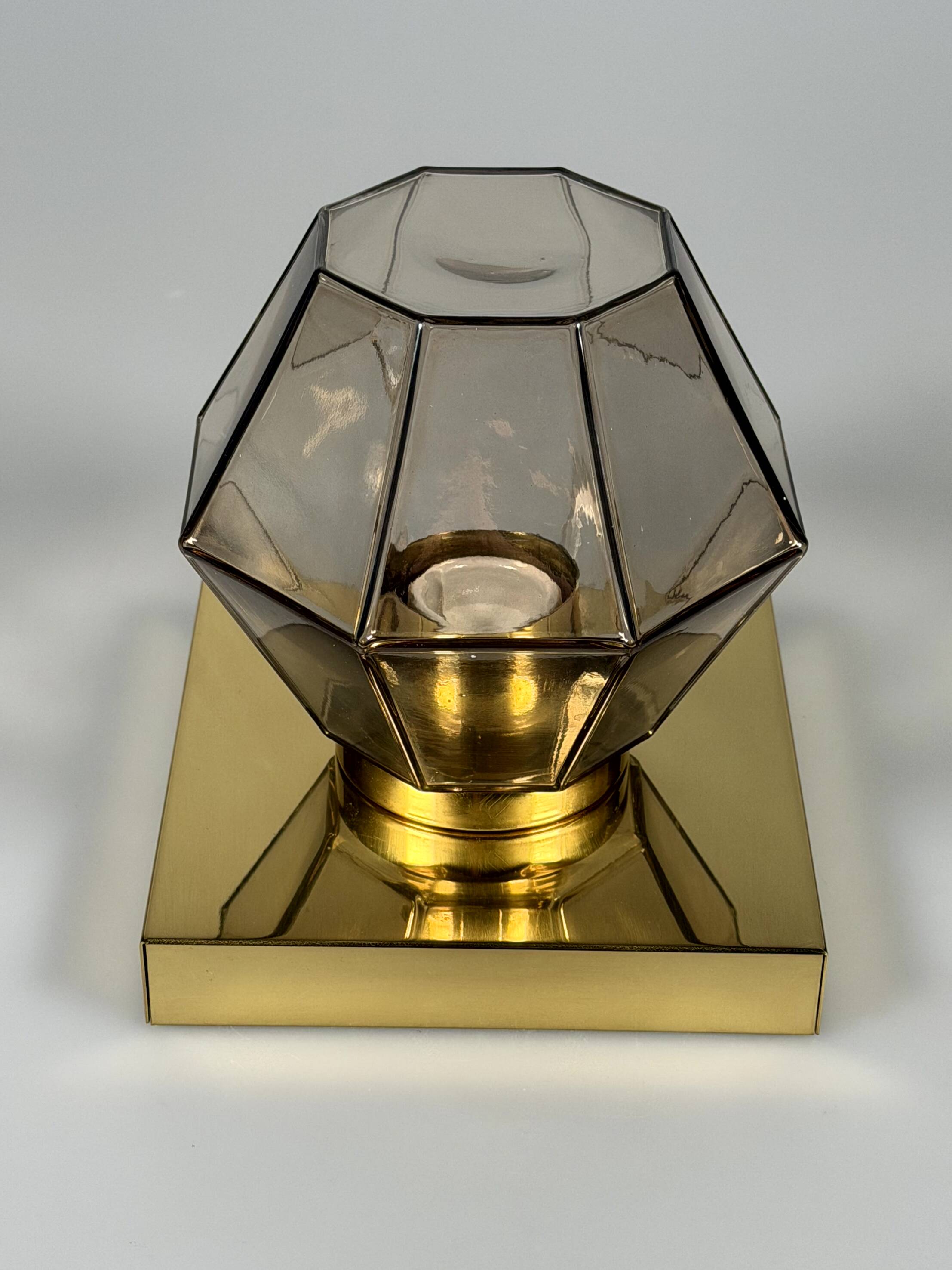 1960s 1970s Wall Sconce Wall Light from Glashütte Limburg Germany Design