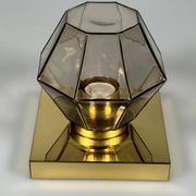 1960s 1970s Wall Sconce Wall Light from Glashütte Limburg Germany Design