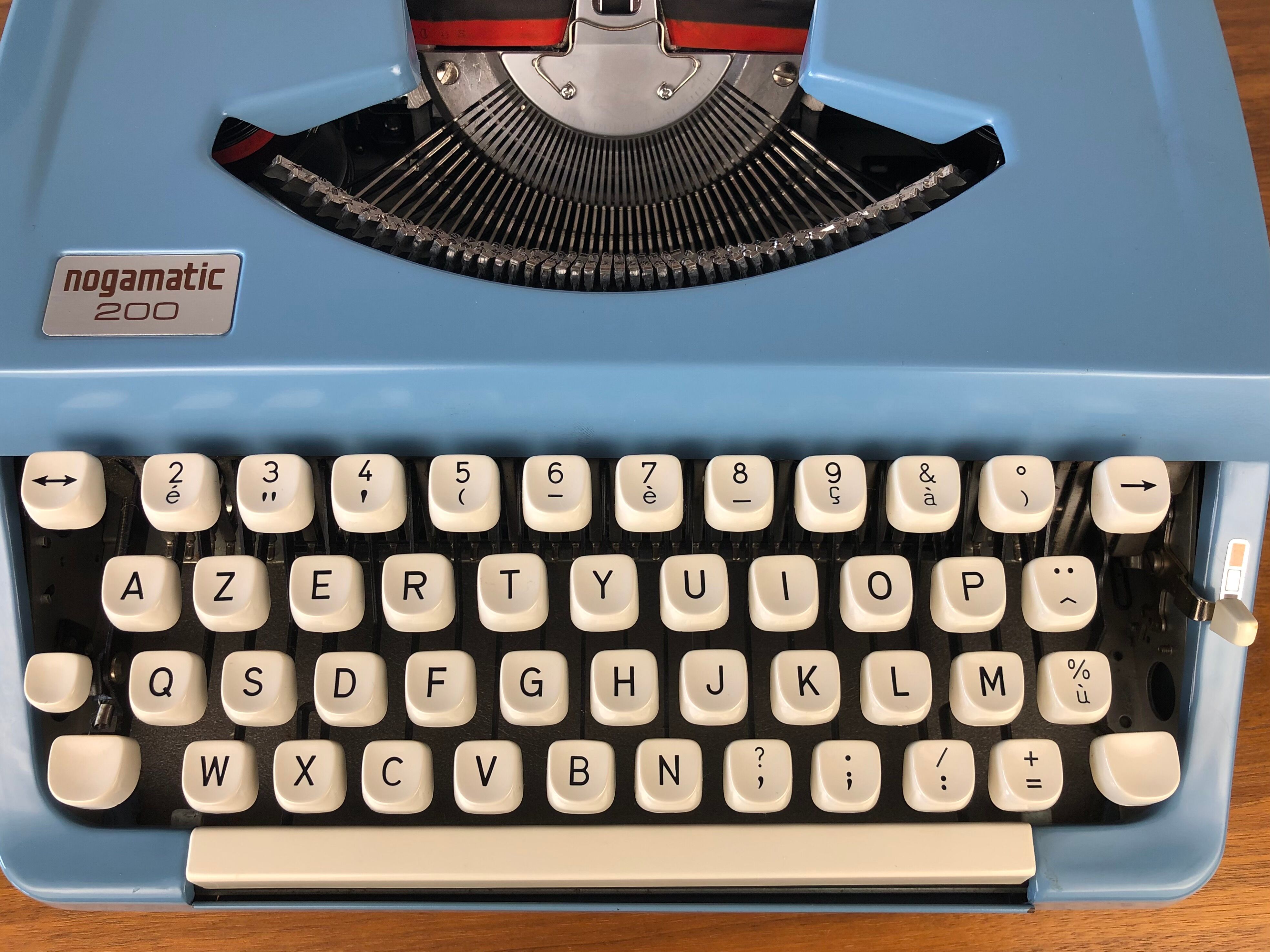 Brother Nogamatic200 typewriter (new tape)