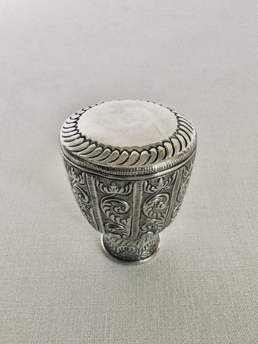 Silver milk pot