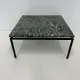 Mid-century modern green marble coffee table, 1970s